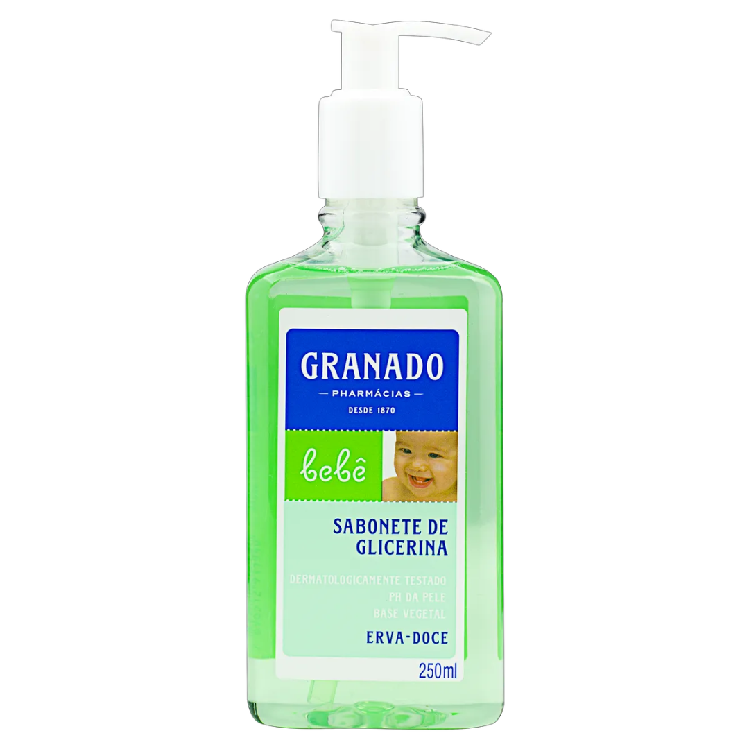 Granado Sabonete Líquido de Glicerina Bebê Erva-doce (250ml)